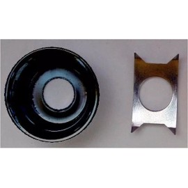 Unbranded Guitar Parts - JACK PLATE TELECASTER Tele Cup - BLACK