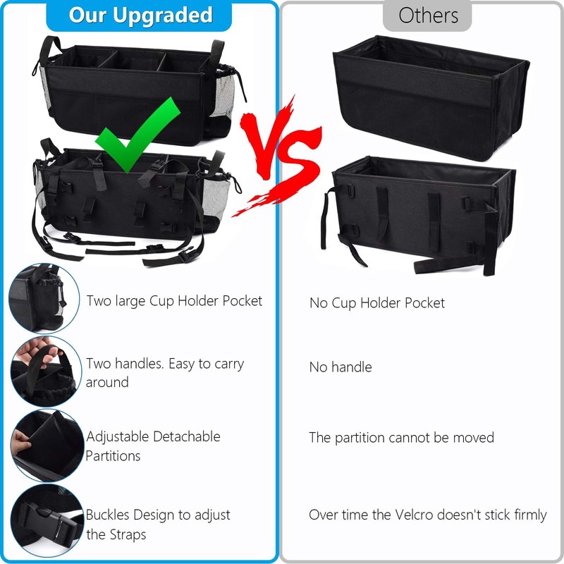 Riyitauto Upgraded Walker Basket Walker Accessories with Cup Holder, Fit