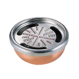 Onko Chishin Series Grater, Pure Copper Condiment Grater, 3.1 inches (8 cm) (Copperware)