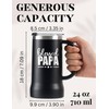 Onebttl Papa Gifts, Funny Grandpa Gifts for Men, 24oz Stainless