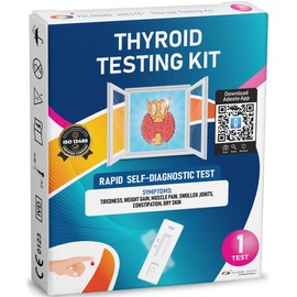 ADESTE Thyroid Testing Kit | Thyroid Test Kit at Home CE Certified | Result in 10 Minutes | Clinical Accuracy 98.2% | Easy to Use