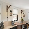 SEEBLEN Rustic Plug in Pendant Lights Set of 2,Farmhouse Wooden