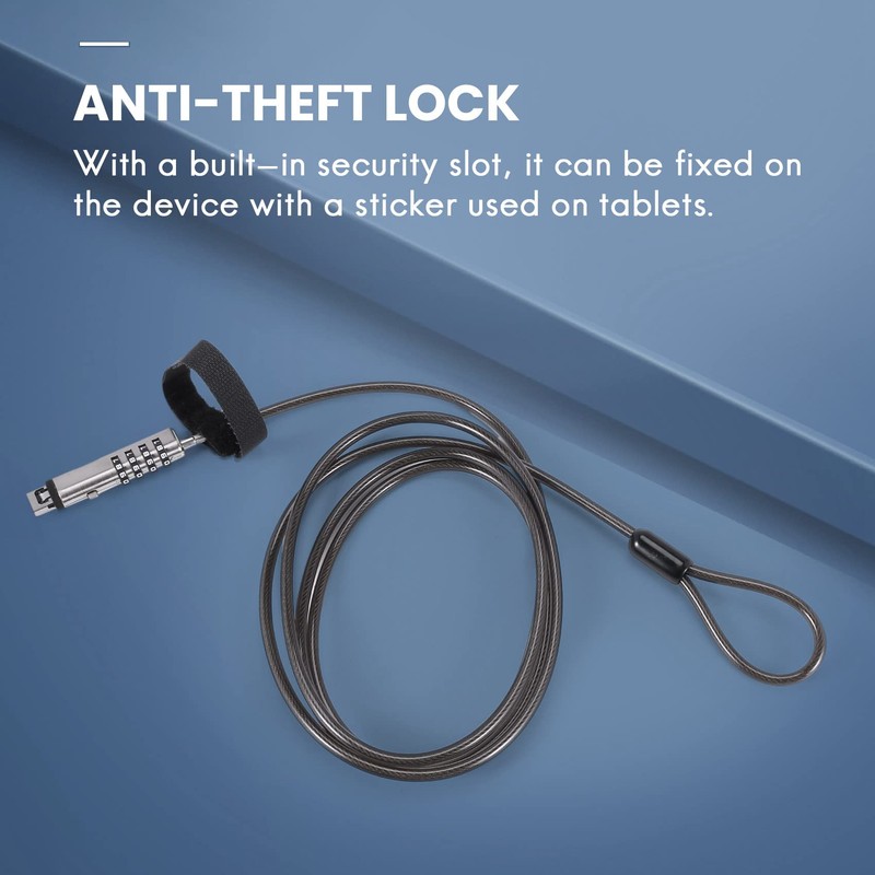 RESFNSE Security USB Password Anti-Theft Lock, Used for Anti Theft