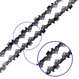 Opuladuo 3PC 10" Pole Saw Chain Replacement for EGO PSA1000 / PSA1020 / MPS1000 / MPS1001 / PPSX2504 10-Inch 56V Polesaw