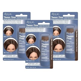 Roux Tween Time Instant Root Concealer Dark Brown, 1 ea (Pack of 3)