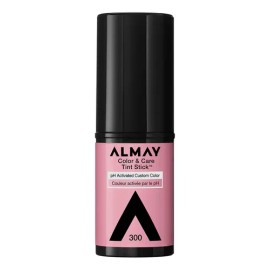 Tinta en Barra Multiusos Almay Color & Care Tint Stick Rostro Ojos Labios Tono Rose Flush