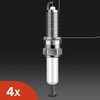 A-Premium Set of 4 Ignition Coil Pack and Iridium Spark