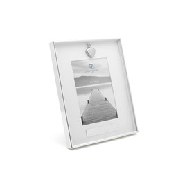 Zilverstad - Photo Frame with Ash Heart 10 x 15 Polypropylene Various, Silver coloured