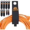 8 Velcro Fasteners for Storage, 3 Different Sizes, 2 x