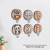 Children Cartoon Clothes Hook No Drilling Lovely Self Adhesive Kids