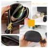 BETESSIN Mini Coin Purse, black