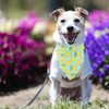 1Pcs Summer Dog Bandana,White Adjustbale Dogs Scarfs Bandanas Pet Triangle