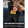 CQR Men's Winter Tactical Cargo Pants, Thermal Fleece Lined Outdoor