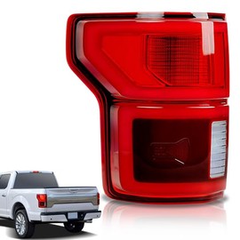 STRAUTOS 2018-2020 LED Tail Lights Compatible with Ford F150 (1820 LED W/Blind Spot, Left Driver Side)