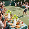 Tennis Party Decoration 22pcs Tennis Ball Centerpiece Sticks Tennis Theme
