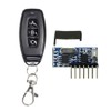 Comphic 433Mhz Wireless Remote Control 5V 4-Way Transmitter and Receiver