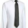 KissTies Satin Tie Set Solid Ties Mens Necktie + Pocket