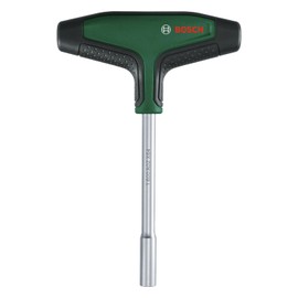 Bosch Bit-Schraubendreher mit T-Griff (hohes Drehmoment bis 46Nm für kraftvolles Schrauben; Schaftlänge 100 mm; magnetischer Bithalter; ergonomischer T-förmiger Handgriff mit Softgrip)