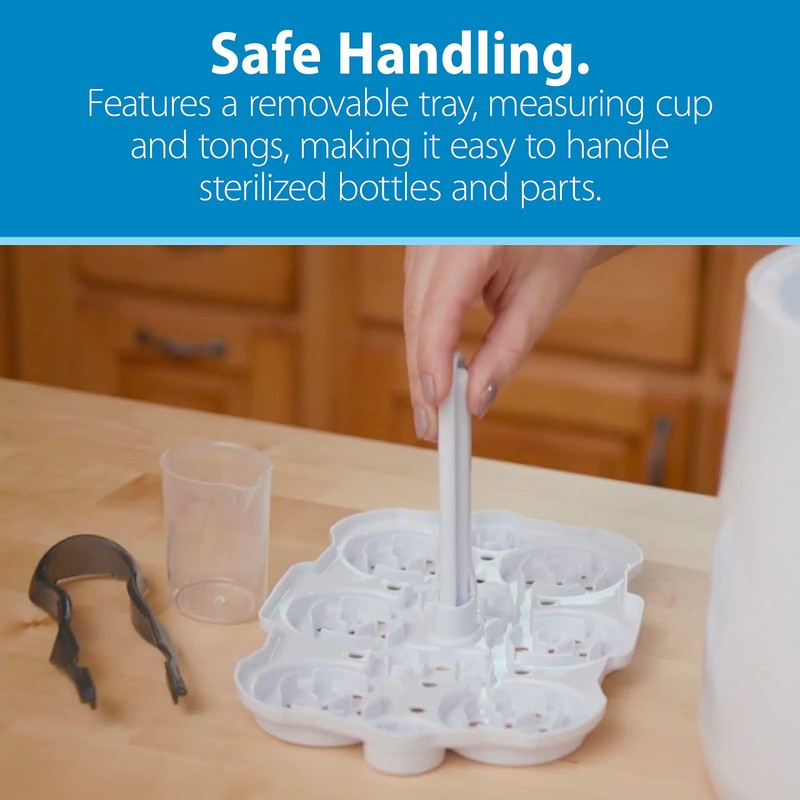 Dr. Brown’s Deluxe Electric Sterilizer for Baby Bottles and Other