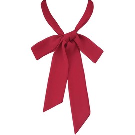 Bow Ties for Women/Girls  Self-tie Folding Bowties Accessory School Wedding Party - Color: Black