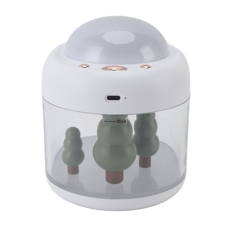 Mist Humidifier 500ml USB Landscape Diver Projector Air Humidifier for