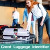 OffiEase Luggage Straps for Suitcases Travel Belt - Baggage Identifiers