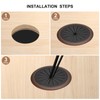sourcing map 4Pcs Cable Hole Cover, 2 Inch (50mm) ABS