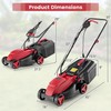Costway 12-AMP Electric Lawn Mower Corded 13.5" Adjustable Height With