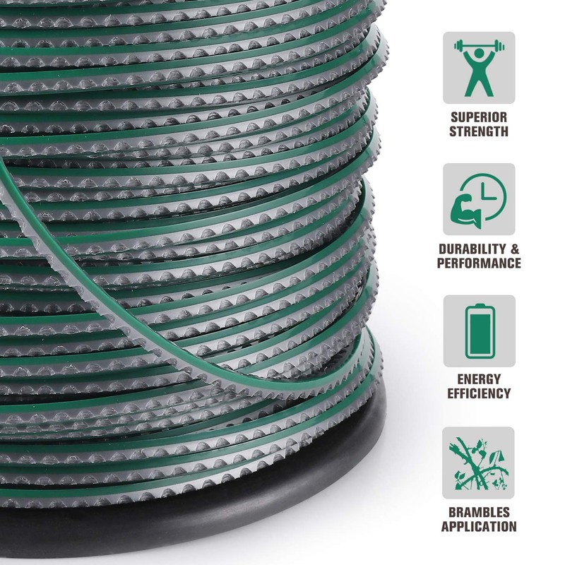 A Anleolife 3-Pound Heavy Duty Sawtooth 140-mil-by-328-ft Dual Core String