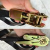 Ratchet Straps 6m 1763LB(2 Sets), Adjustable Ratchet Straps for Heavy