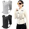 Running Hydration Vest for Women and Men– Lightweight Nylon Chest