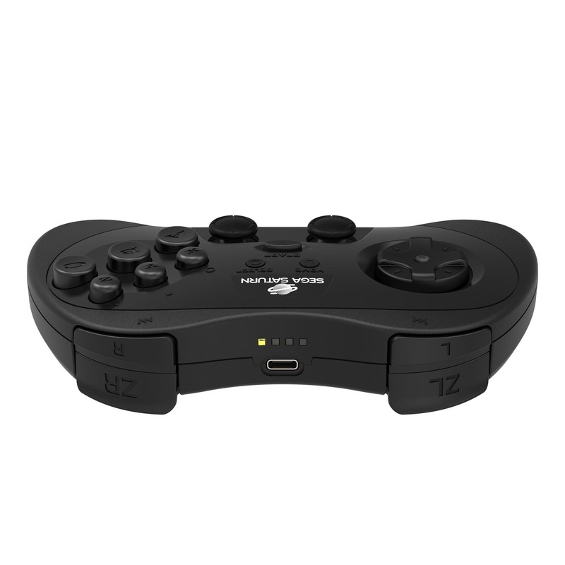 Retro-Bit SEGA Saturn® 2.4GHz Wireless Pro Controller for Sega Saturn,