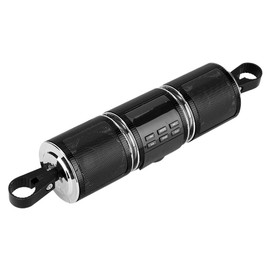 Suuonee Sistemas de Audio para Motocicletas, Universal Impermeable Bluetooth Moto Altavoces estéreo Bluetooth 3.0 + EDR TF/USB/Reproductor de música(Negro)