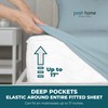 Posh Home Jersey Knit Sheet Set – 4-Piece Jersey Bed