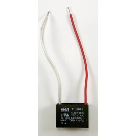 Cbb BM FAN CAPACITOR CBB61 4.5uf 2 WIRE   Best of the Best with  1 year warranty