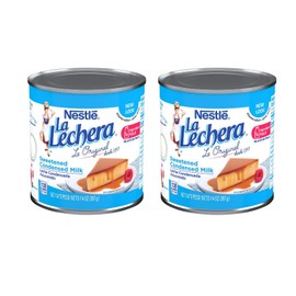 Nestle La Lechera Sweetened Condensed Milk, (2 Pack, Total of 28oz)