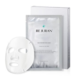 REJURAN® Skin Protection Mask, c-PDRN® – Hydrating and Soothing Facial Sheet Mask for Irritated, Stressed, Repairs & Restores Skin Barrier with Panthenol & Allantoin, Korean Skin Care. 5-Pack