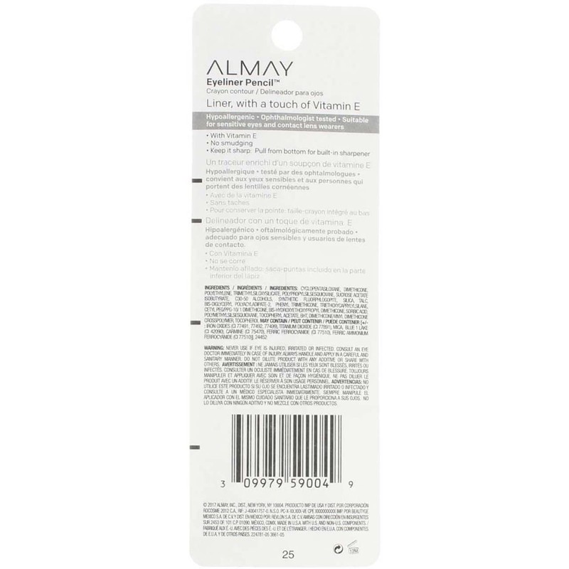 Almay Intense i-Color Liner, Black Raisin [209], 0.009 oz