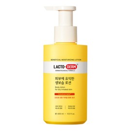 Lactoderm 400ml fresh moisturizing lotion that is beneficial to the skin / 락토덤 피부에 유익한 생보습 로션 400ml 1개
