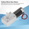 DC Geared Motor Small 18W Large Torsion Reversible Turbine Worm