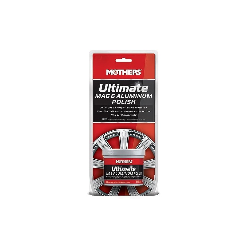 MOTHERS 05120 Ultimate Mag & Aluminum Polish, 5 oz.