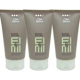 Wella EIMI Rugged Texture Matte Modelling Cream 75 ml Pack of 3
