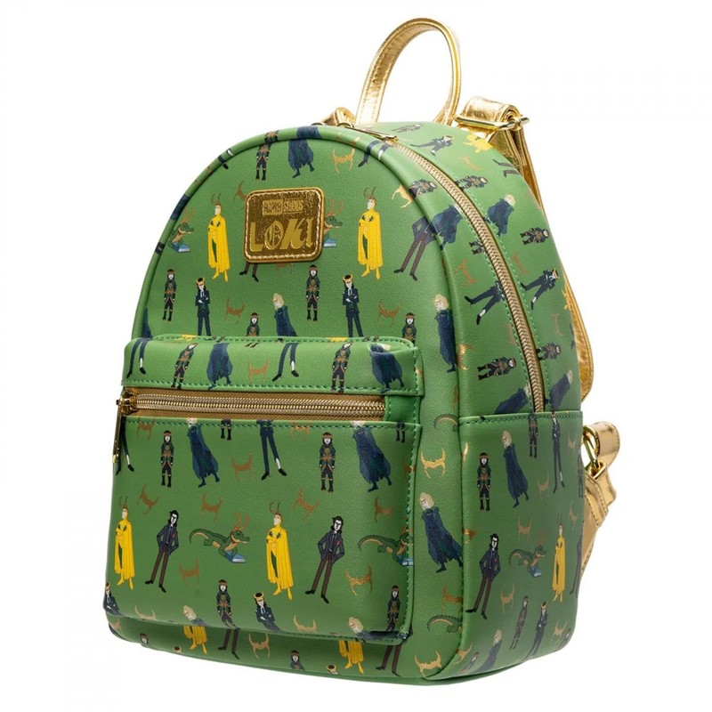 Loungefly Loki Multiverse Variants Mini-Backpack