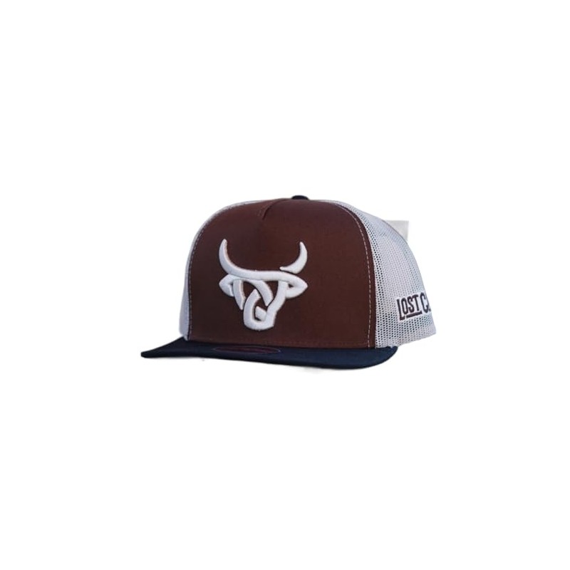LOST CALF 3D Logo Brown - Hats Cap, Brown, One