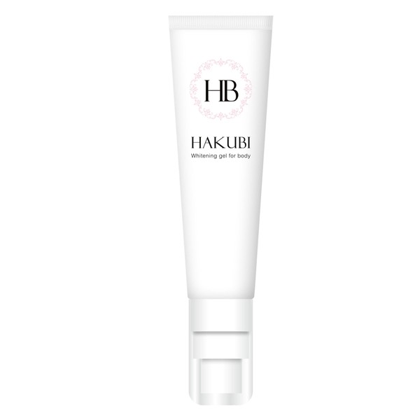 HAKUBI Hakubi Skin Whitening Cream, Delicate Zone, Nipple, Elbow, Knee, Armpit, Made in Japan, Approx. 1 Month