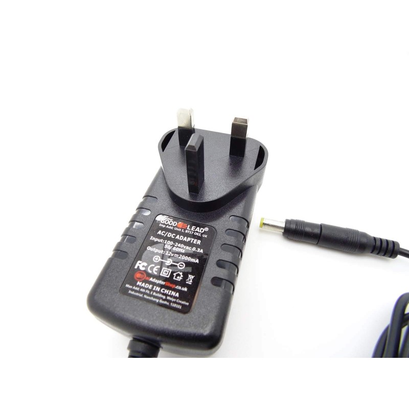 UK 12 Volt 2A POWER SUPPLY FOR VISION FITNESS E3200