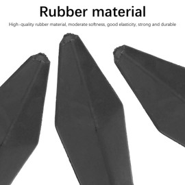 NCONCO 30pcs Rubber Soft Arrowhead Safety Arrows Tips for Outdoor Shooting Practice Entertainment