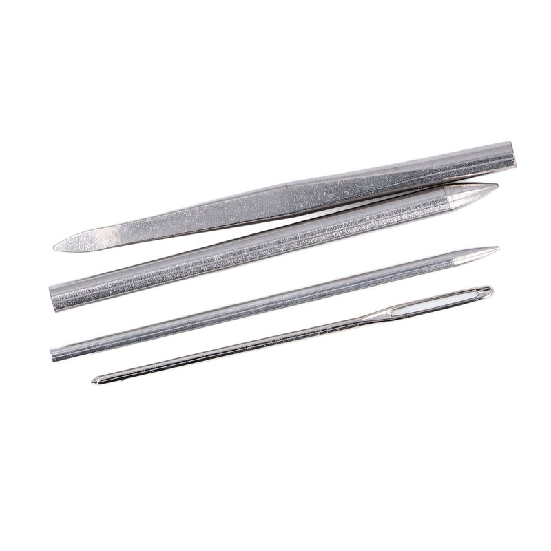 6PCS Paracord Stitching Set Stainless Steel Lacing Needles Smoothing Tool