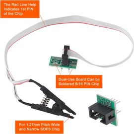 CH341A STC Flash 24 25 EEPROM BIOS Writer USB Programmer SPI USB to TTL (CB-001)