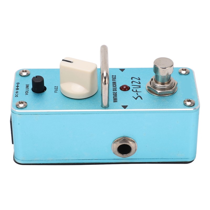 Fuzz Electric Guitar Pedal Accurate Blue Metal Mini Single Effect